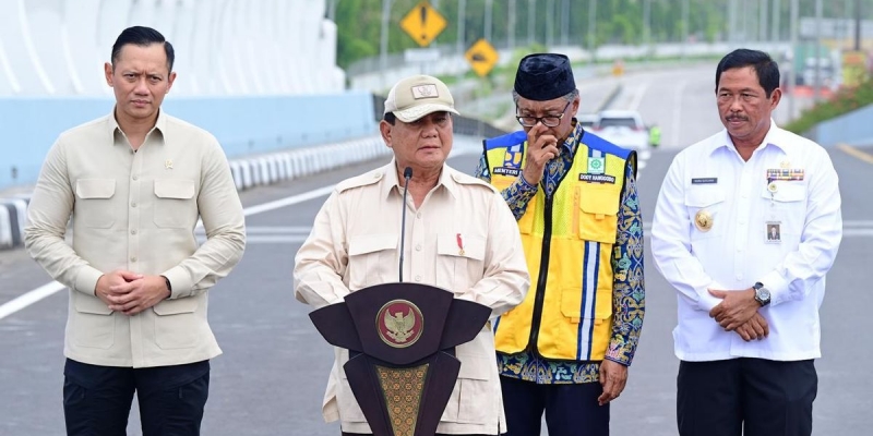 Prabowo Resmikan Flyover Madukoro, Peluang Ekonomi Baru Warga Semarang