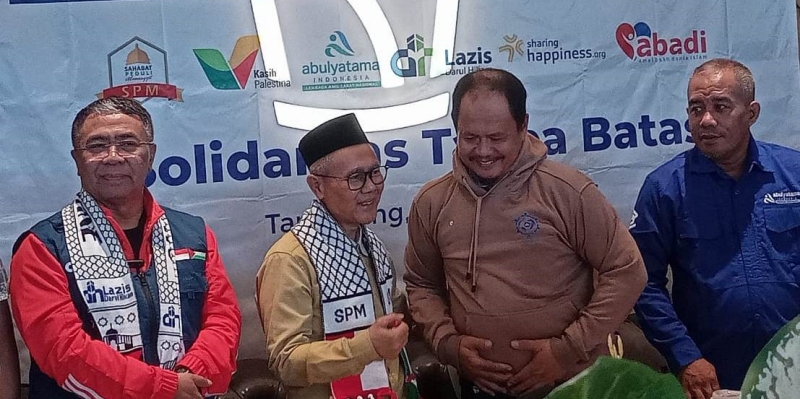 Aliansi Kemanusiaan Kirim Dua Kontainer Gandum ke Palestina