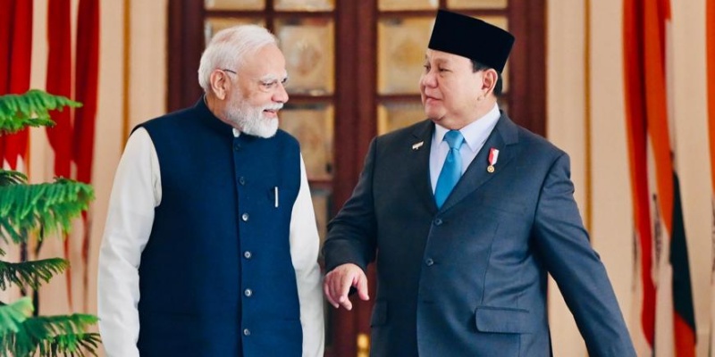 Gelar Pertemuan Bilateral, Presiden Prabowo dan PM Modi Saksikan Pertukaran MoU