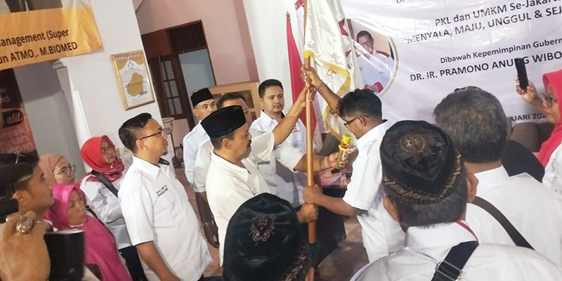 APKLI Yakin Pramono Mampu Sejahterakan 650 Ribu PKL di Jakarta
