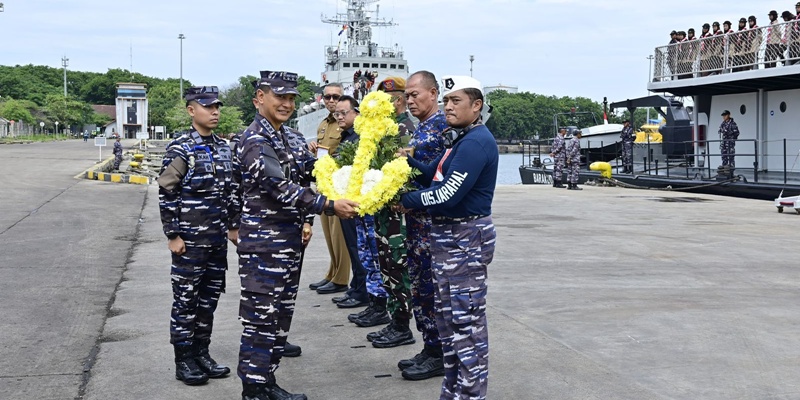 TNI AL Kenang Gugurnya Letnan Samadikun di Pertempuran Laut Cirebon