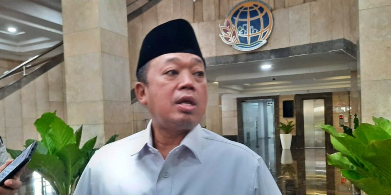 Nusron Wahid Belum Tahu Pemilik Lahan Sekitar Pagar Bambu di Laut Tangerang