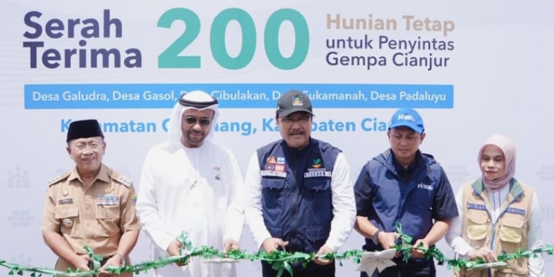 200 Korban Gempa Cianjur Kini Miliki Hunian Tetap