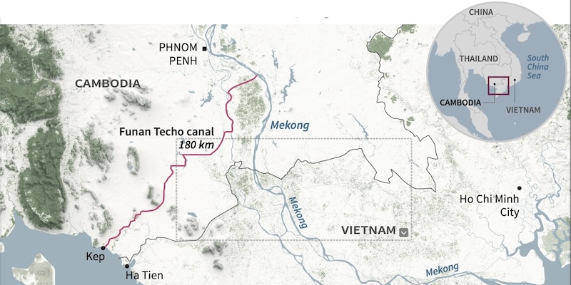 Negara ASEAN Kini Khawatirkan Kanal Funan Techno