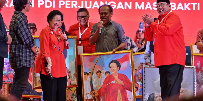 Candaan Megawati Sentil Orang yang Mau Ngambil Posisi Ketum PDIP