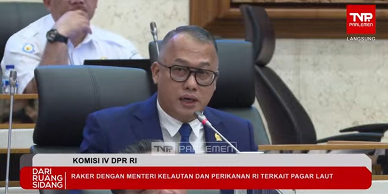 Polemik Pagar Laut, Komisi IV DPR Desak Peningkatan Koordinasi Antara Kementerian dan Pemda