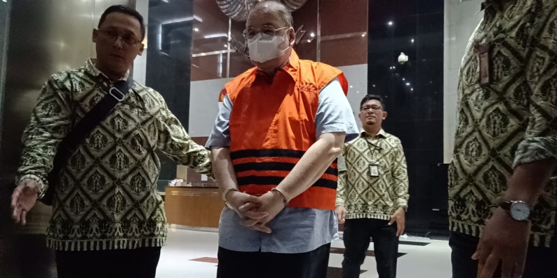 Tersangka P Rachmat Utama Djangkar/RMOL