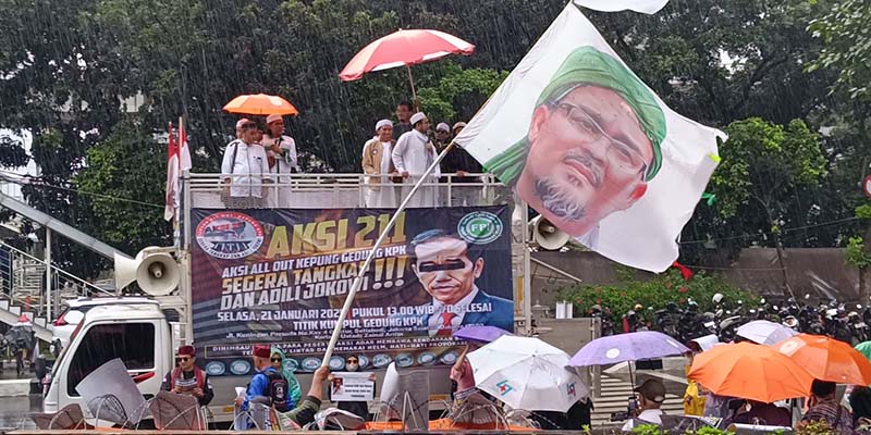 Menantu Habib Rizieq Shihab Siap Gebukin Jokowi dan Keluarga