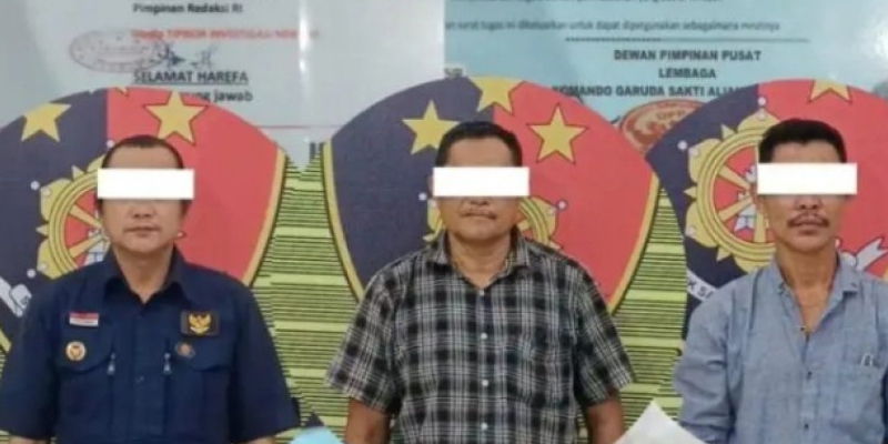 Peras Kepala Sekolah, Tiga Anggota LSM Ditangkap di Padang Lawas