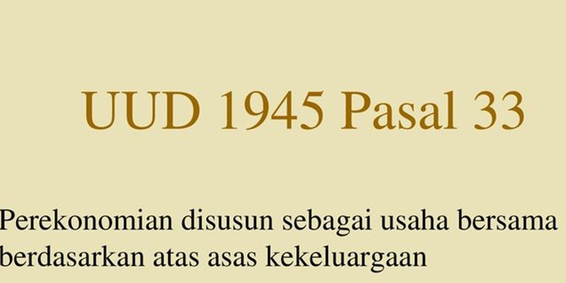 Sesat Pikir Kebijakan Koperasi