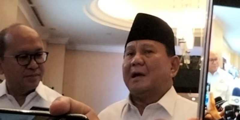 Respons Konflik Kursi Kadin, Prabowo: Gantian Aja!