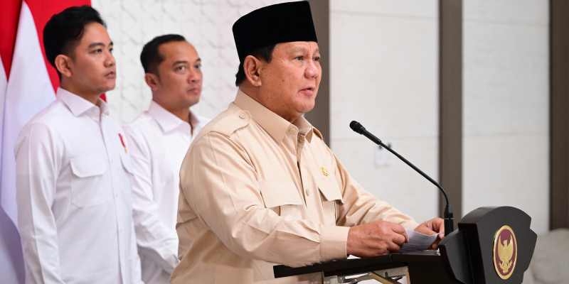 Prabowo Sampaikan Duka Cita untuk Korban Banjir dan Longsor di Pekalongan