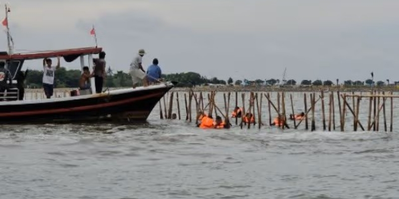 Pagar Laut di Tangerang Tidak Terkait Jokowi