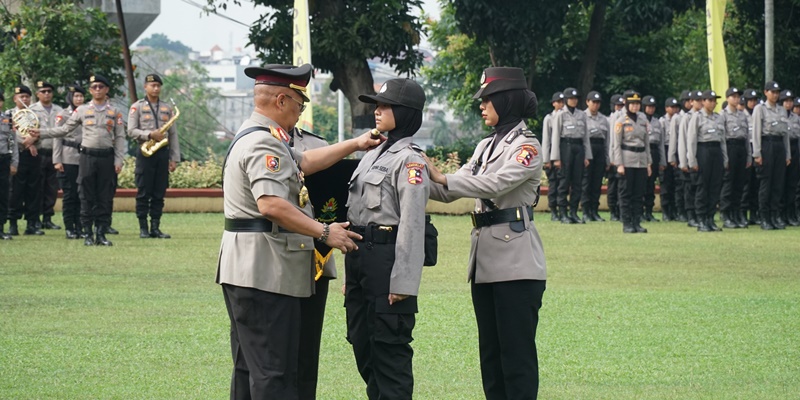 159 Calon Polwan Kompetensi Pangan-Kesehatan Ditempa di Sepolwan