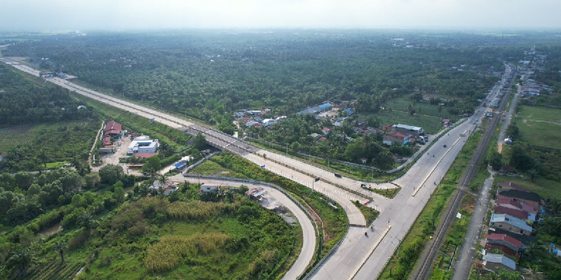 Mudik Nataru 2025 Berakhir, Tol Kuala Tanjung-Indrapura Ditutup Kembali