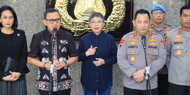 Menteri P2MI Minta Bantuan Polri Lindungi Pekerja Migran