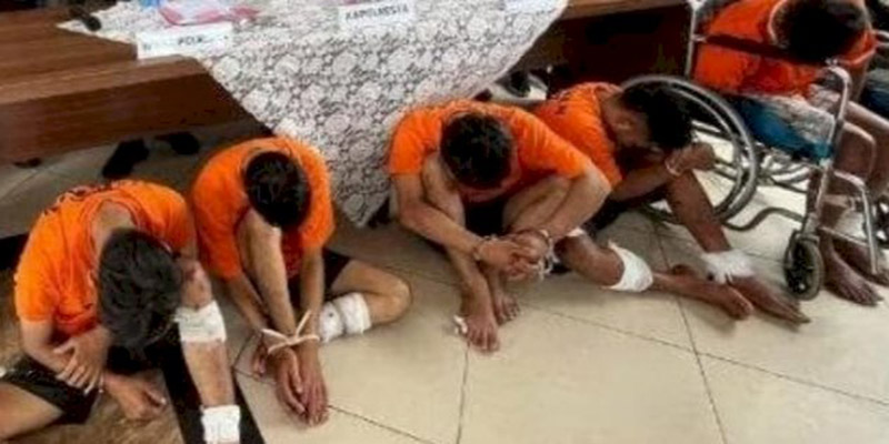 Sempat Baku Tembak, 5 Pelaku Curanmor di Bandar Lampung Dilumpuhkan Polisi