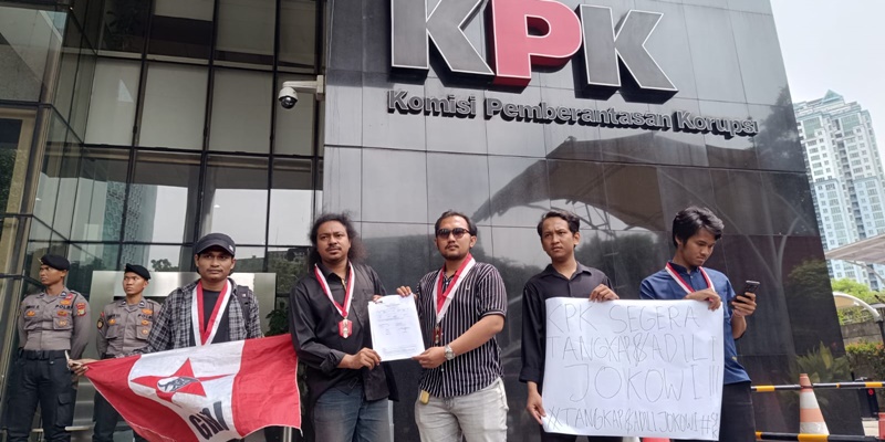 GMNI Jakarta Raya Desak KPK Periksa Jokowi dan Keluarga