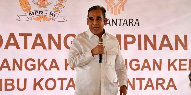 Kunjungi IKN, Ketua MPR Optimis 2028 Ibu Kota Sudah Pindah