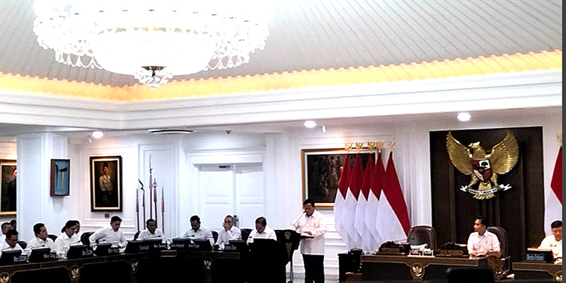 Buka Sidang Kabinet Paripurna, Prabowo Apresiasi Kerja Kabinet Merah Putih