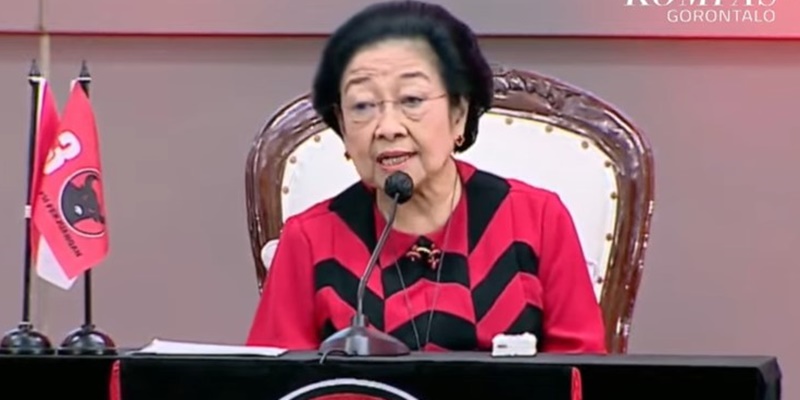 Megawati Sebut Tagline Indonesia Emas Tidak Jelas