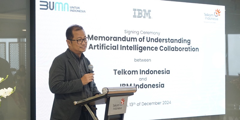 Telkom Gandeng IBM Perkuat Layanan AI