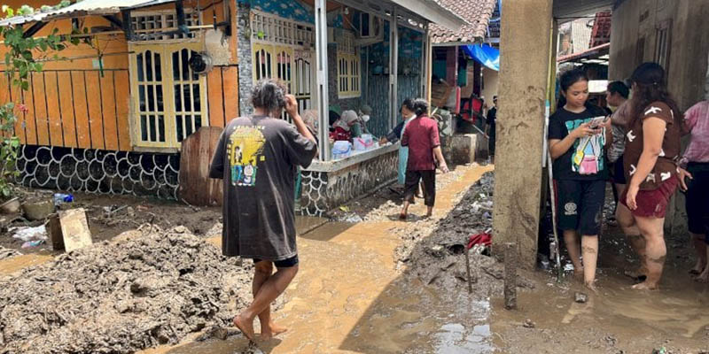 Terparah di Antara 6 Wilayah, Ada 19 Titik Banjir di Bandar Lampung