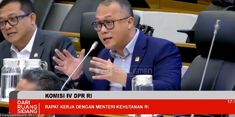 Komisi IV DPR RI Cecar Menhut Soal 20 Juta Hektar Hutan Cadangan Lahan Ketahanan Pangan