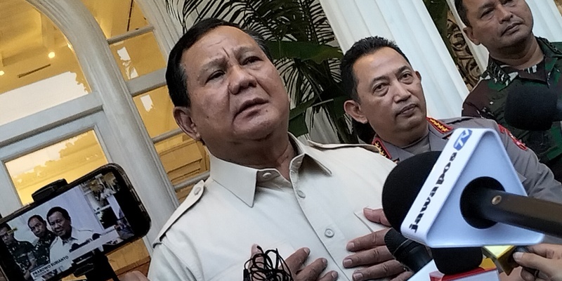 Prabowo Ingatkan TNI-Polri Digaji Rakyat