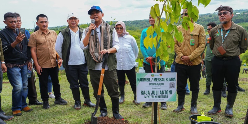 Dukung Swasembada Pangan, Menhut Peringati Gerakan yang Digagas Soeharto