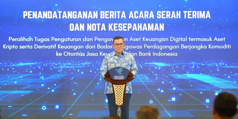 Bappebti Kemendag Alihkan Tugas Pengawasan Aset Keuangan Digital kepada OJK