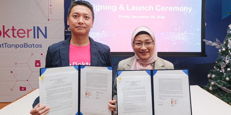 Anak Usaha Telkom Gandeng DokterIN Luncurkan Solusi Digital