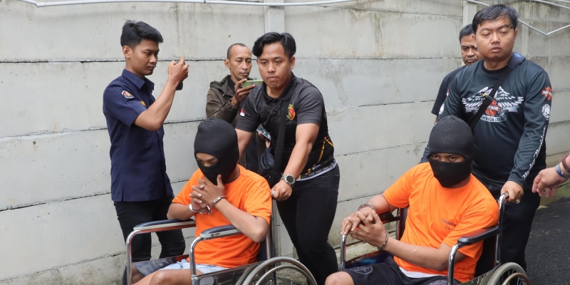 Melawan Saat Ditangkap, Dua Maling Motor Didor