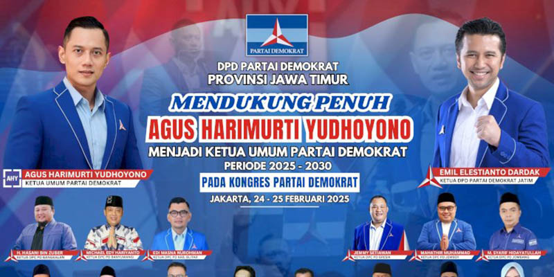 38 DPC Demokrat se-Jatim Kompak Dukung AHY