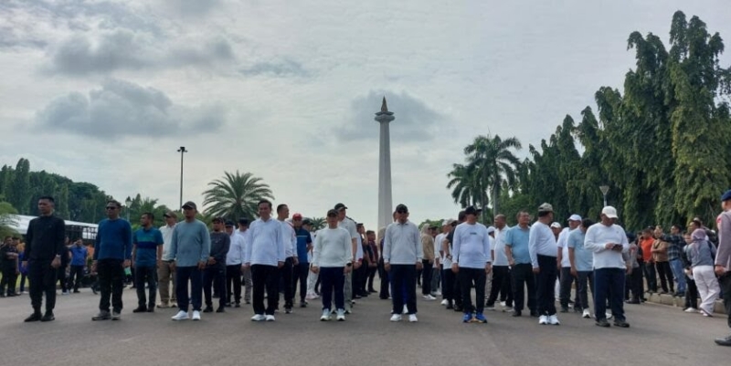 Jelang Pelantikan, Ratusan Kepala Daerah Terpilih Kumpul di Monas