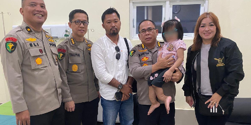 Kapolda Sumut Bantu Pengobatan Bocah Korban Penganiayaan di Nisel