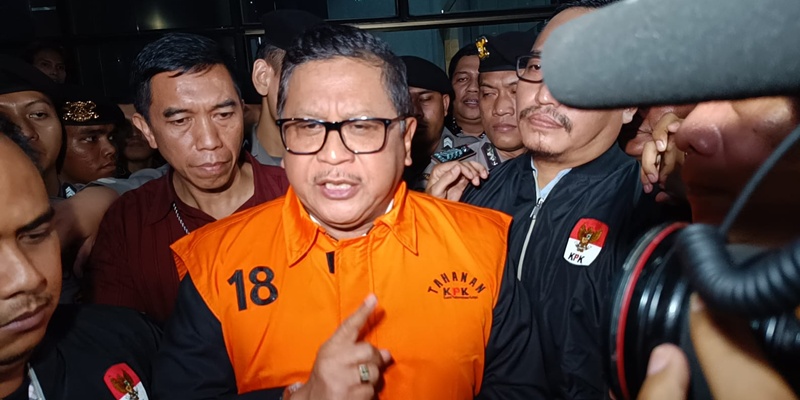 Hasto Resmi Ditahan KPK: Saya Tidak Pernah Menyesal, Terus Berjuang<i>!</i>