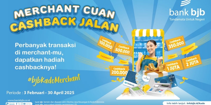 Program bjb Kado Merchant Persembahan bank bjb untuk Pelaku Usaha