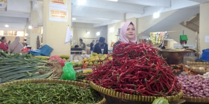 Menjelang Ramadan, Harga Cabai di Bandar Lampung Makin Pedas