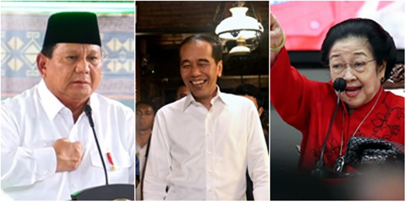 Jokowi Adu Domba Prabowo dan Megawati