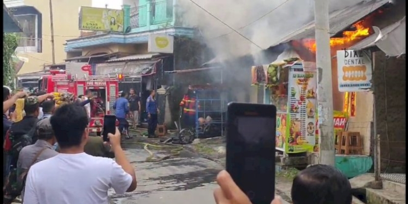 Bengkel Terbakar, 1 Pekerja Tewas di Kamar Mandi