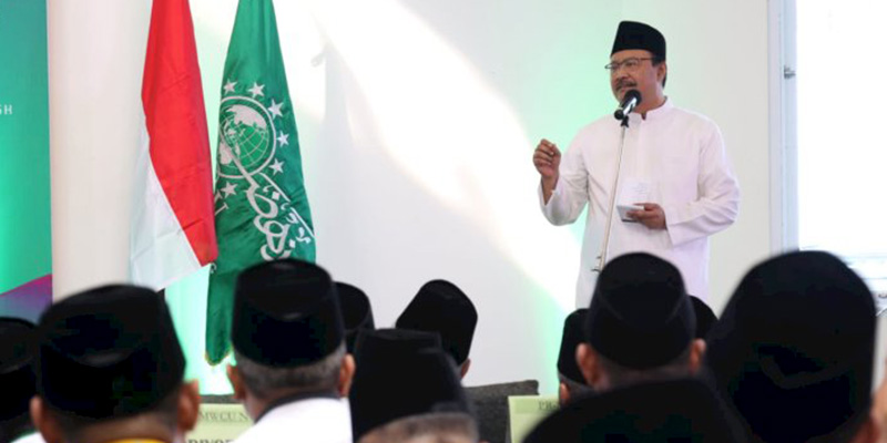 Ini Wejangan Mensos Gus Ipul kepada Warga NU Gresik