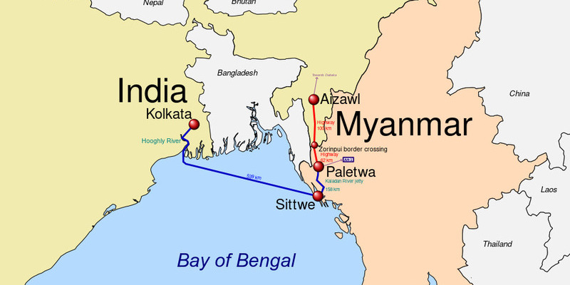 Percepat Konektivitas Global ke Asia Tenggara, India Genjot Proyek Kaladan Myanmar