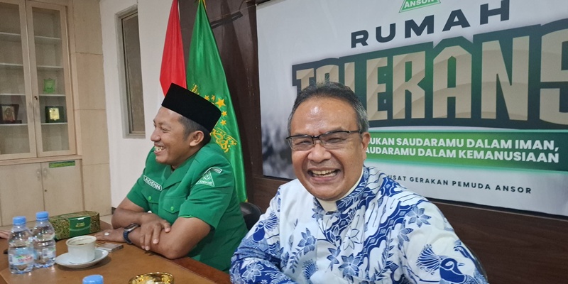 Pemuda Katolik Dampingi Pejabat KWI Silaturahmi ke Ormas Lintas Agama