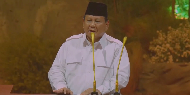 Prabowo: Jangan Calonkan Saya Lagi Kalau Program Gagal, Saya Malu