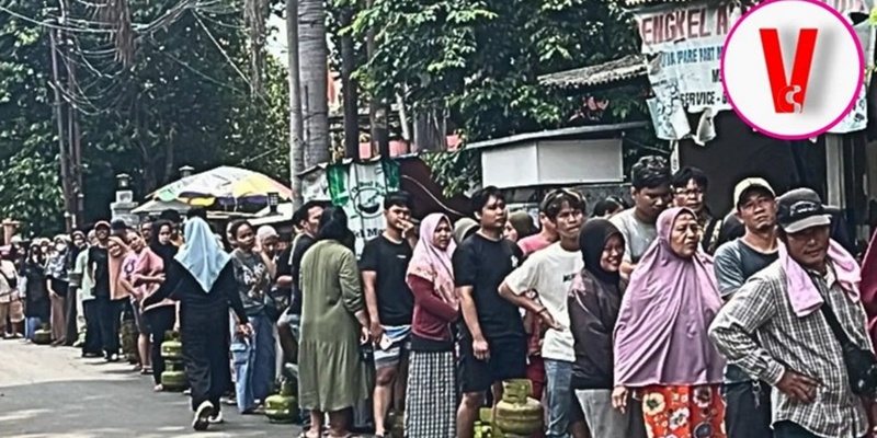 Warga Pamulang Meninggal Usai Antre LPG 3 Kg