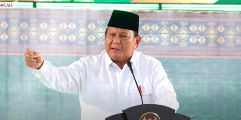 Prabowo: Ada yang Melawan Saya, Merasa Raja Kecil