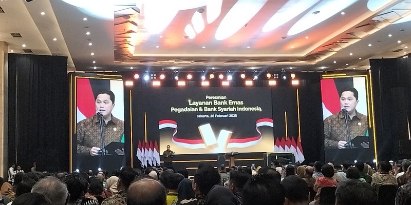 Erick Thohir: 1.800 Ton Emas "Bawah Bantal" Siap Masuk ke Bank Emas