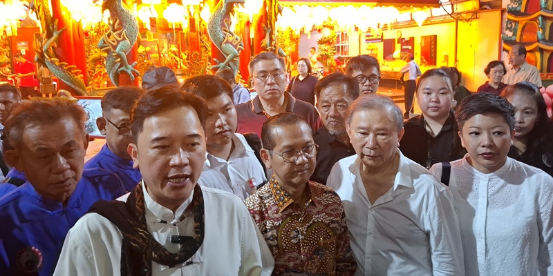 Legislator PSI Sambut Baik Perayaan Cap Go Meh di Vihara Amurva Bhumi