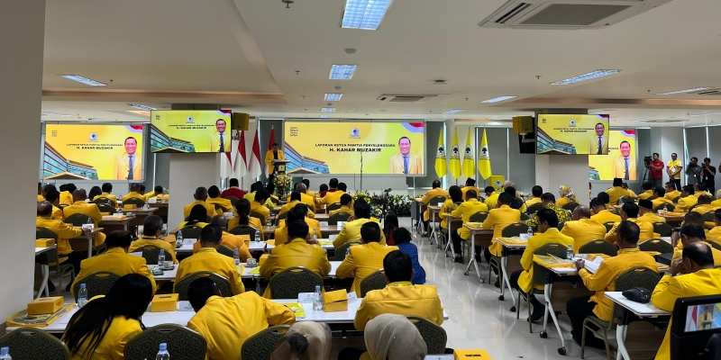 Partai Golkar Hari Ini Gelar Rakernas, Dibuka Bahlil